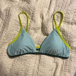 Aerie triangle bikini top
